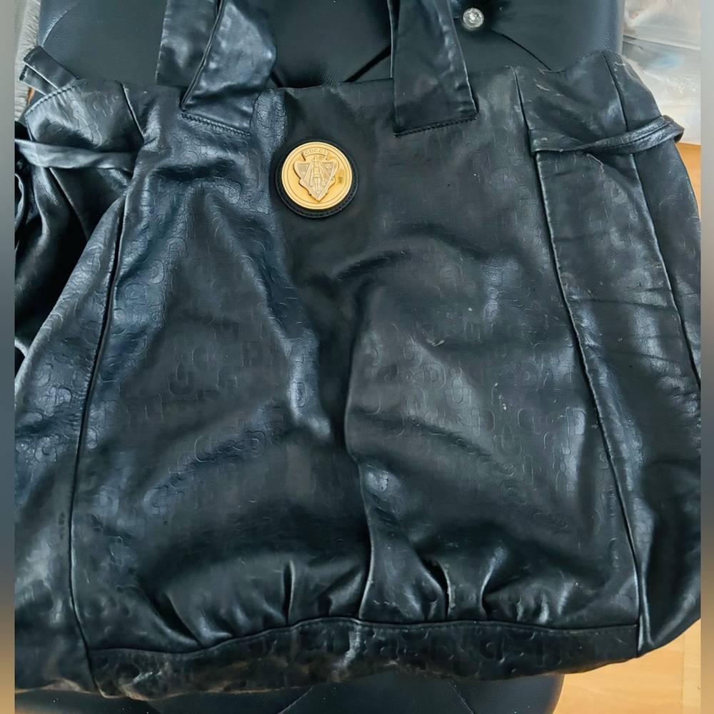 Gucci leather vintage bag